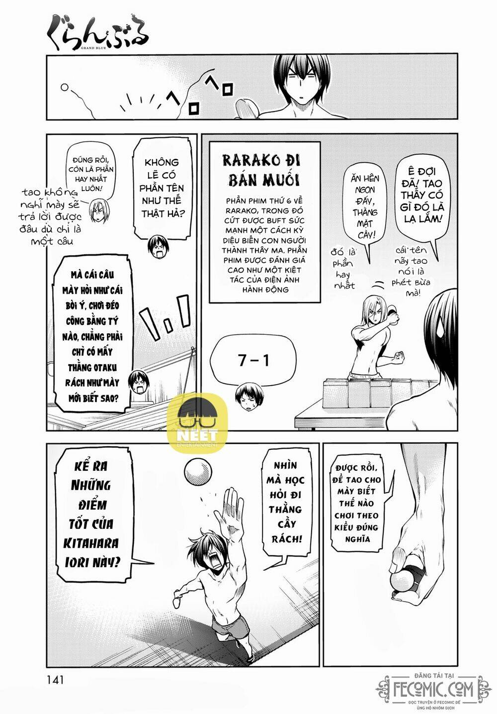 Cô Gái Thích Lặn - Grand blue: Chapter 74.3