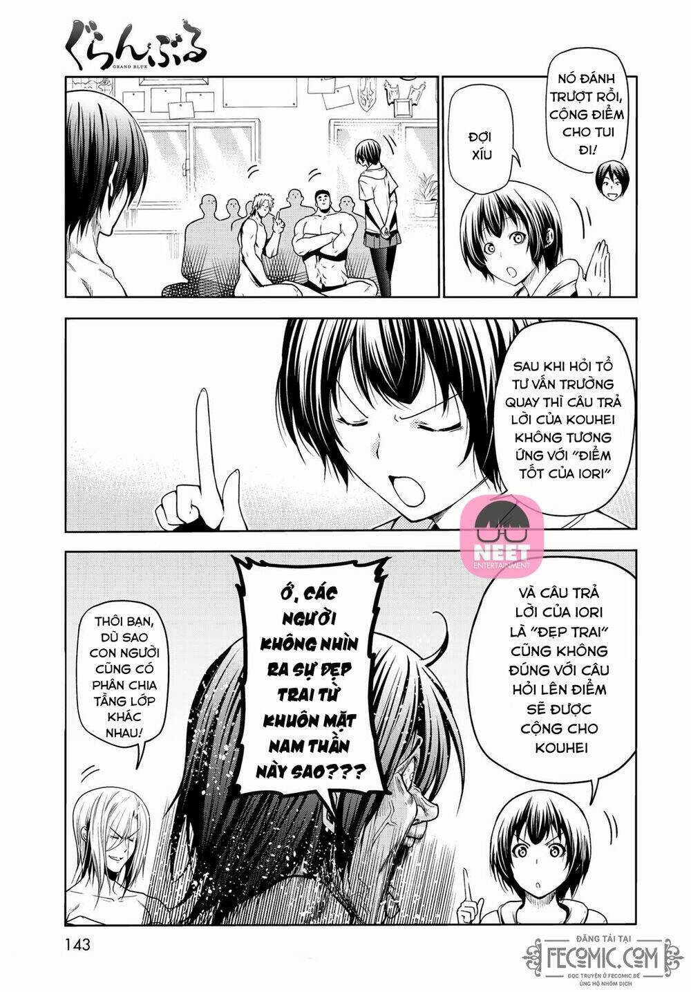 Cô Gái Thích Lặn - Grand blue: Chapter 74.3