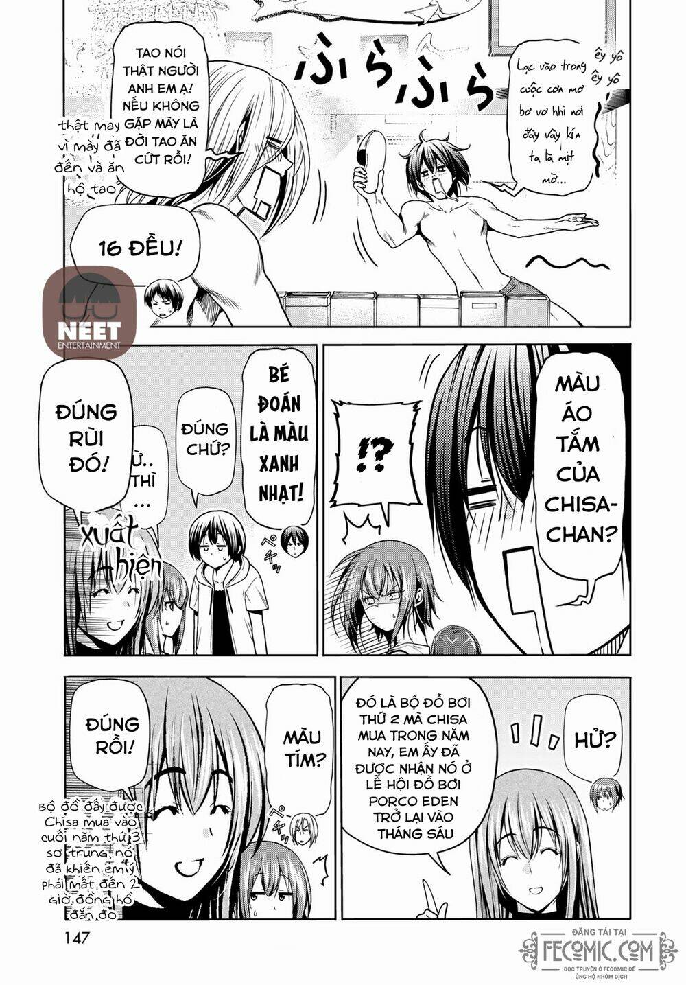 Cô Gái Thích Lặn - Grand blue: Chapter 74.5