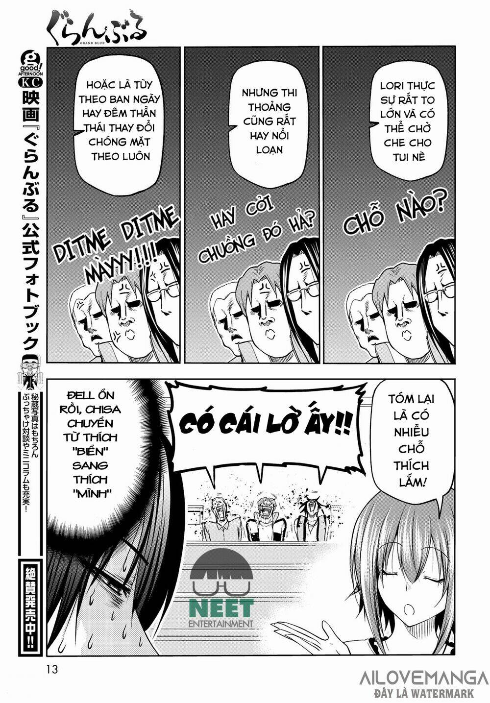 Cô Gái Thích Lặn - Grand blue: Chapter 74