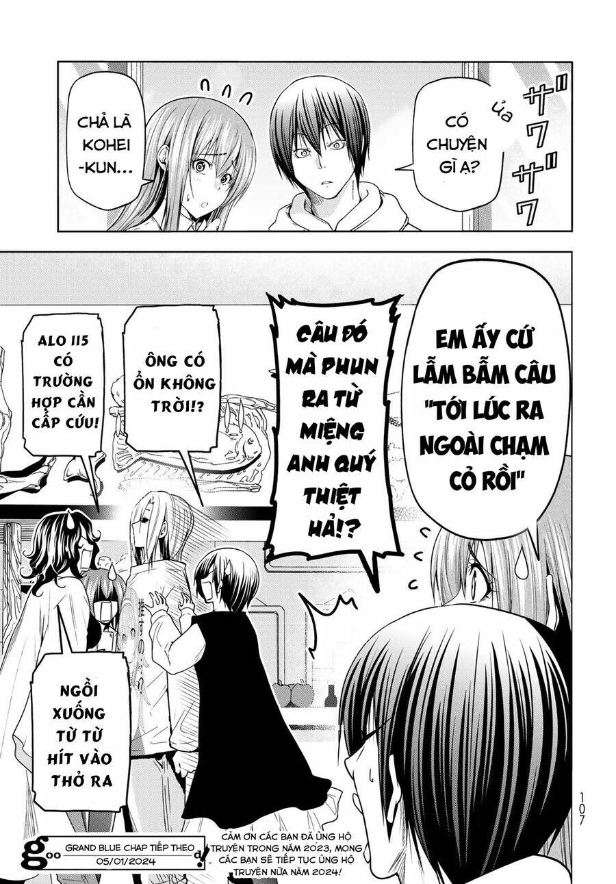 Cô Gái Thích Lặn - Grand blue: Chapter 89.5