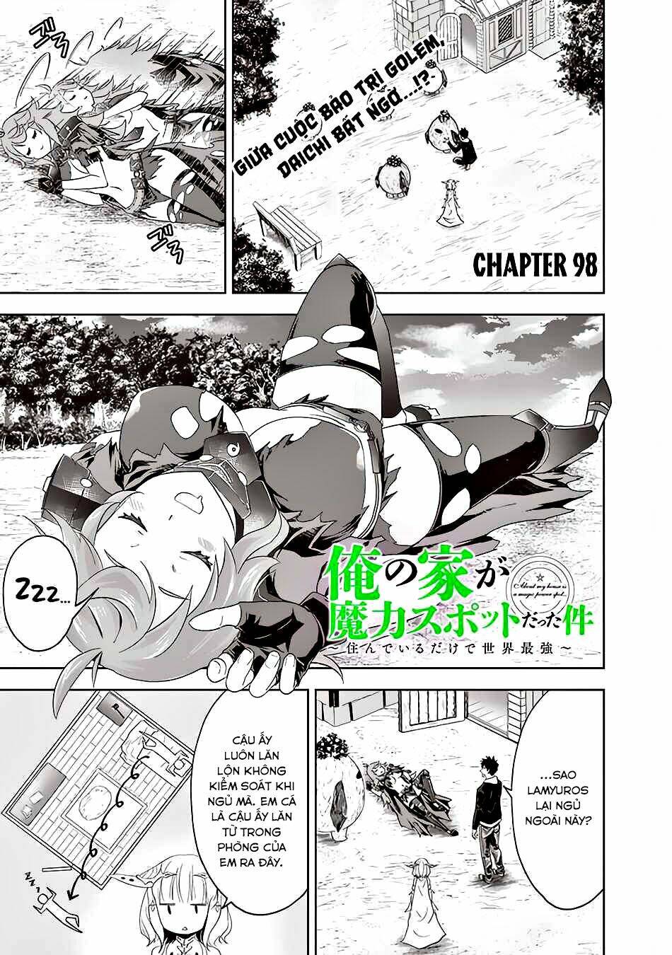 Ore No Ie Ga Maryoku Spot Datta Ken: Sundeiru Dake De Sekai Saikyou: Chapter 98