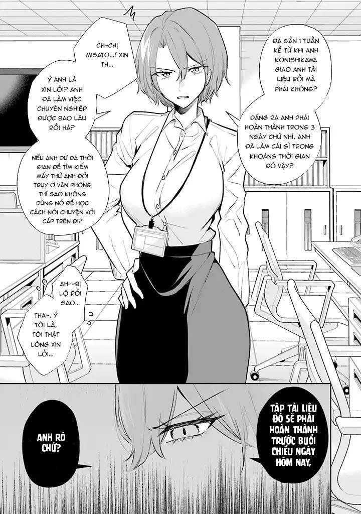 Misato Có Hơi Lạnh Lùng Với Người Sếp Của Cô Ấy: Chapter 1