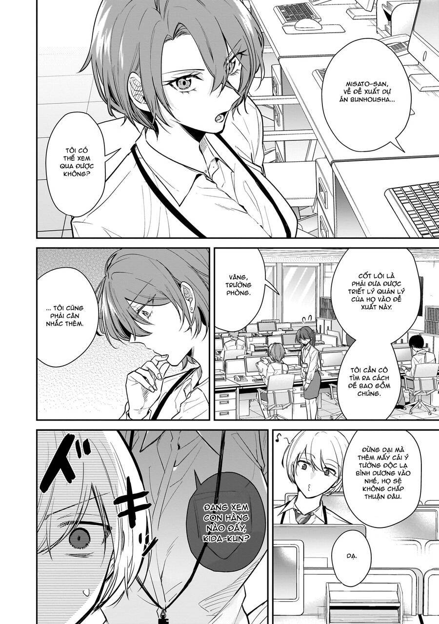 Misato Có Hơi Lạnh Lùng Với Người Sếp Của Cô Ấy: Chapter 3
