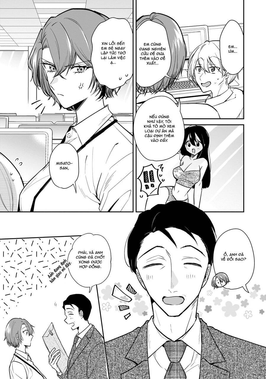 Misato Có Hơi Lạnh Lùng Với Người Sếp Của Cô Ấy: Chapter 3