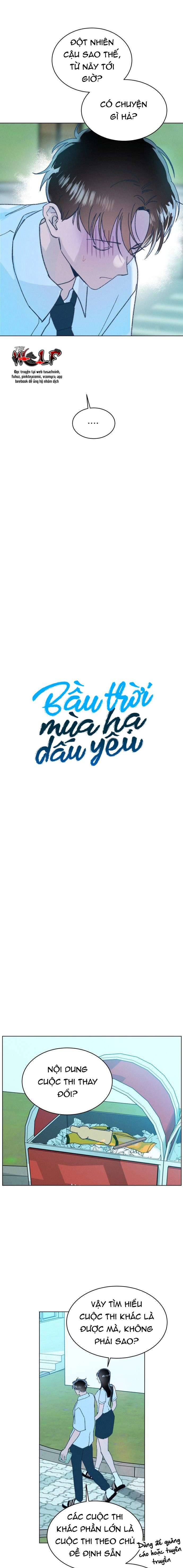 Bầu Trời Mùa Hạ Dấu Yêu: Chapter 6
