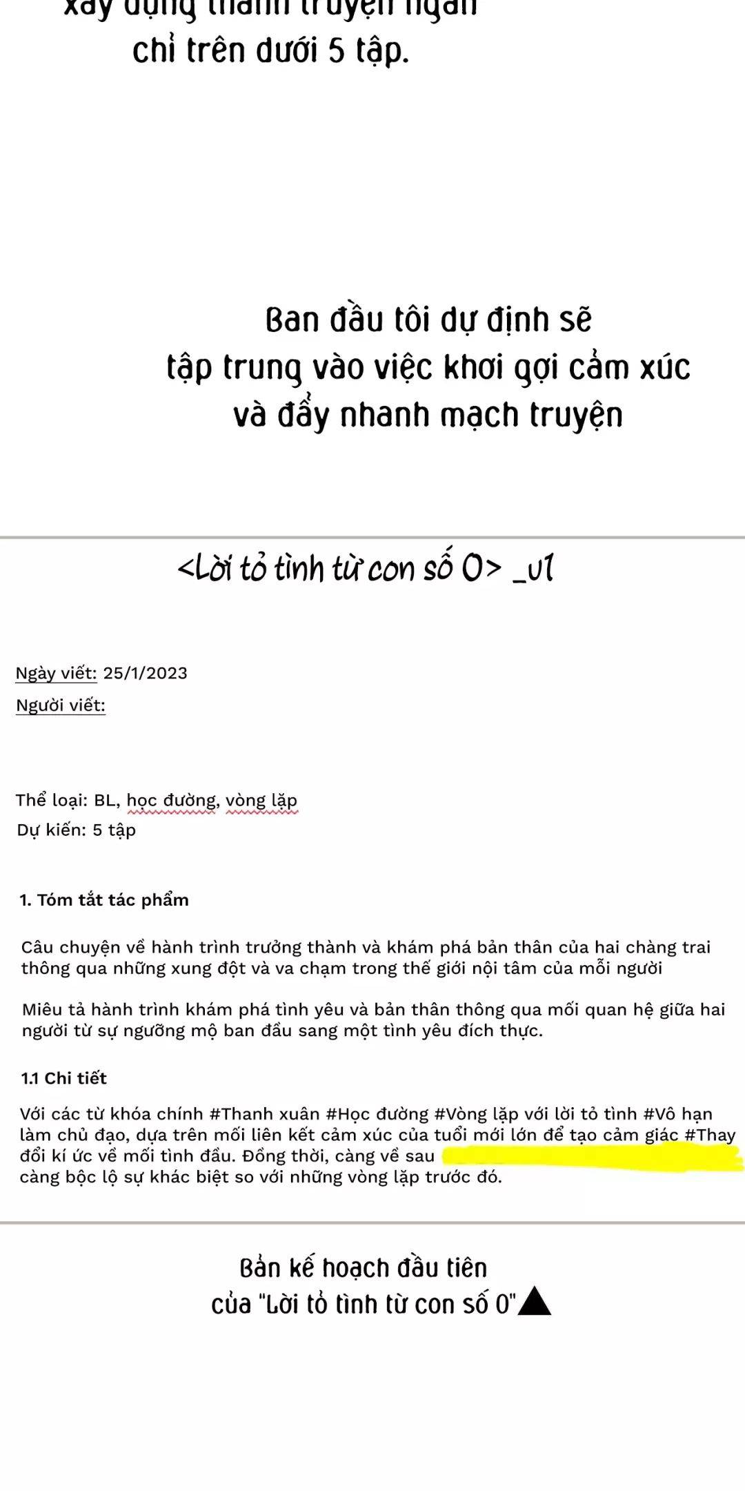 Lời Tỏ Tình Từ Con Số 0: Chapter 20.5