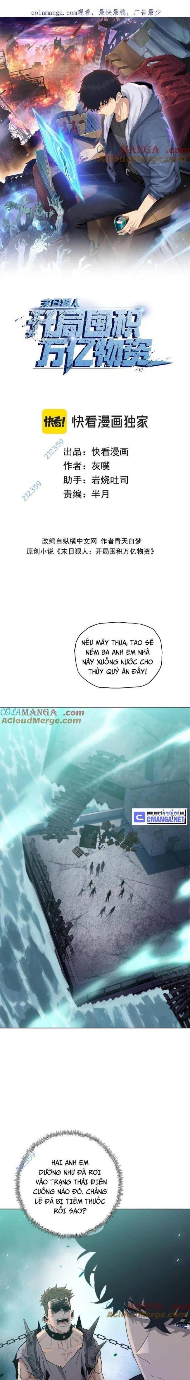 Kẻ Tàn Nhẫn Ngày Tận Thế: Bắt Đầu Dự Trữ Hàng Tỉ Tấn Vật Tư: Chapter 21