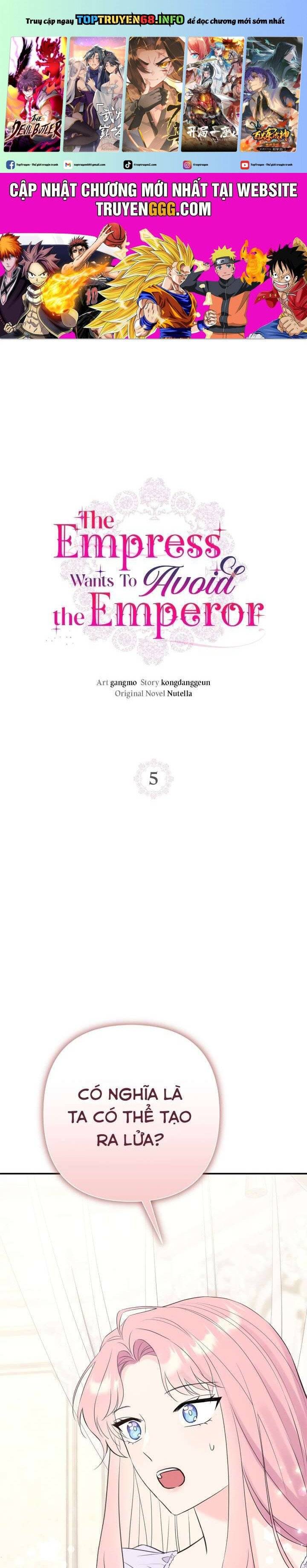 Tuy Là Hoàng Hậu, Nhưng Tôi Muốn Né Hoàng Đế: Chapter 5