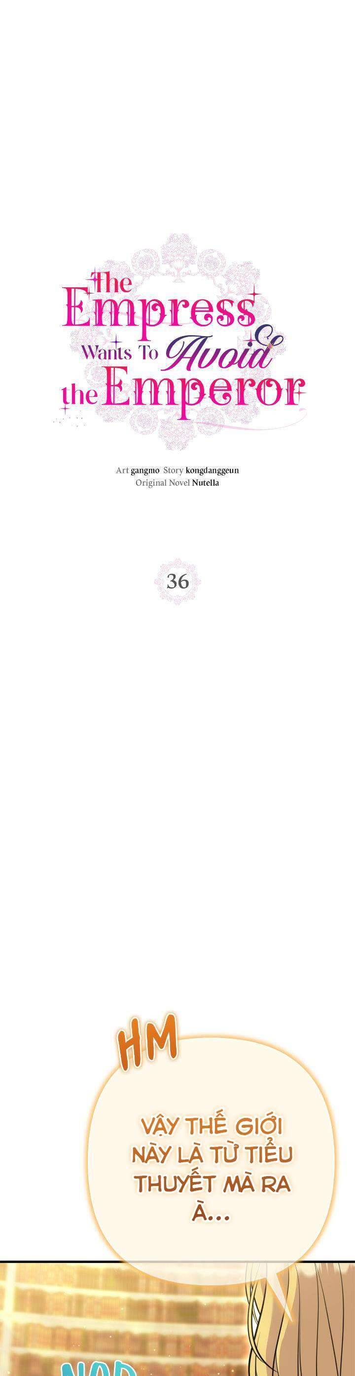 Tuy Là Hoàng Hậu, Nhưng Tôi Muốn Né Hoàng Đế: Chapter 36